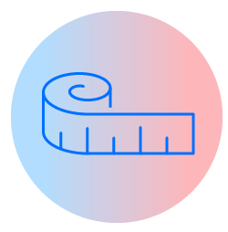 Tape measure icon